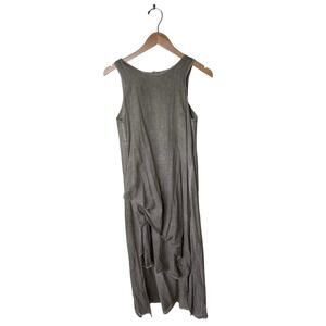 STUDIOB3 Button V Neck 1005% Cotton High Neck Tank Dress Size EU 36/38